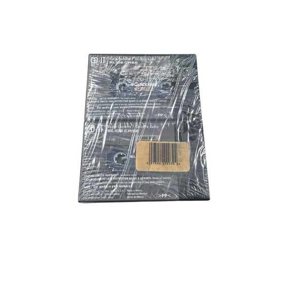 2 SONY CD-IT AUDIO CASSETTE SLIDE CASE 90 MINUTE New Sealed Fast Shipping - Picture 3 of 4